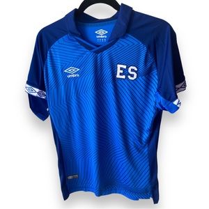 Umbro El Salvador National Team Women’s Soccer Home Jersey.